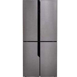 Hisense RQ562N4AC1 4 Door American Fridge Freezer in Stainless Steel Look